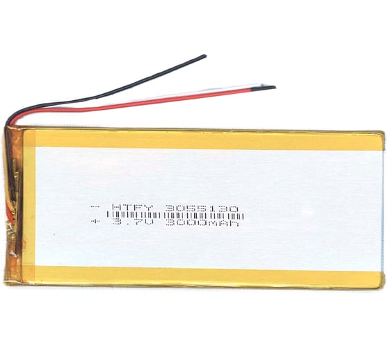 Аккумулятор AMPERIN Li-Pol батарея 3*55*130мм 3pin 3.7V/3000mAh 017306 1