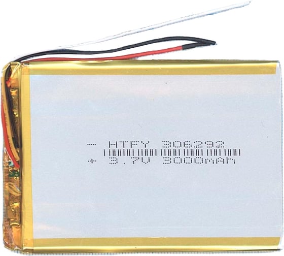 Аккумулятор AMPERIN Li-Pol батарея 3*62*92мм 3pin 3.7V/3000mAh 017308 1