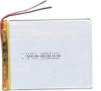 Аккумулятор AMPERIN Li-Pol батарея 3*83*103мм 2pin 3.7V/3700mAh 017334