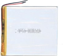 Аккумулятор AMPERIN Li-Pol батарея 3*95*110мм 2pin 3.7V/3800mAh 017335