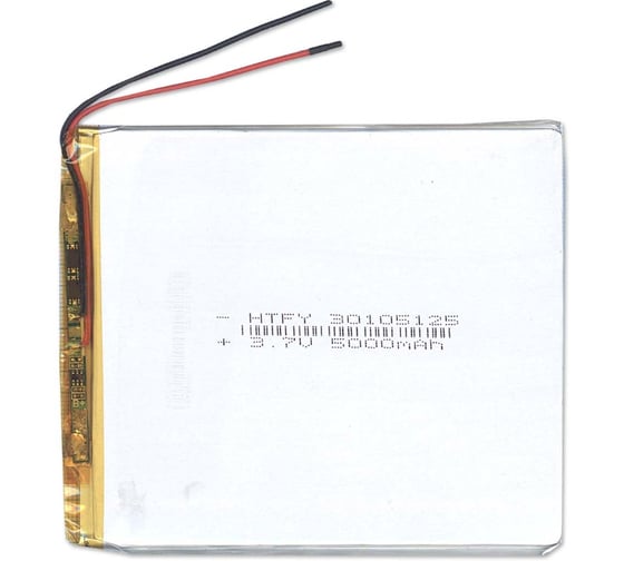 Аккумулятор AMPERIN Li-Pol батарея 3*105*125мм 2pin 3.7V/5000mAh 017372 1