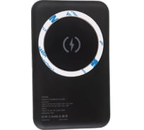 Внешний аккумулятор TopOn 5000mAh магнитная беспроводная зарядка 15W, PD 20W Черный TOP-M5