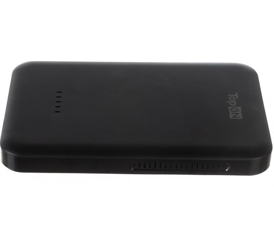 Внешний аккумулятор TopOn 5000mAh магнитная беспроводная зарядка 15W, PD 20W Черный TOP-M5