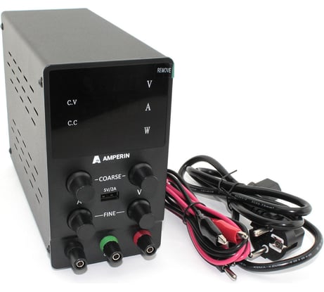 Лабораторный блок питания AMPERIN AI-W3010 30V, 10A 104804