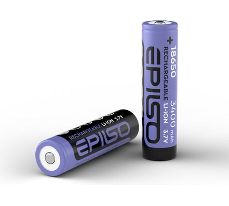 Аккумулятор Epilso 18650 3400mAh 3.7V без защиты EPB-18650-3.4-NP