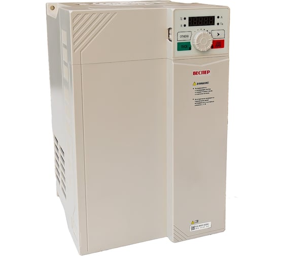 Преобразователь частоты со съемным пультом Веспер E5-8600-025H 18,5кВт 380В VSP5559 1