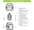 Электростанция портативная Cactus CS-PCS288 80000mAh 2.1A 3xUSB черный 1904233 3