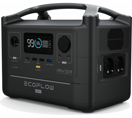 Портативная зарядная станция EcoFlow River MAX EF4 Max