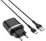 Зарядное устройство Hoco c12Q Smart QC3.0, кабель Type-C, один порт USB, 5V, 3.0A, черный 820516 2