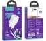 Зарядное устройство Hoco N13 Bright PD30W+QC3.0 два порта 1*USB-A, 1*Type-C, белый 801174 2