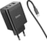 Зарядное устройство Hoco N18 Phenomenon 65W три порта 1*USB-A, 2*Type-C GaN, черный 801167 6