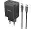 Зарядное устройство Hoco N18 Phenomenon 65W три порта 1*USB-A, 2*Type-C GaN, черный 801167 7