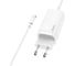 Зарядное устройство Hoco N16 Scenery 65W три порта 1*USB-A, 2*Type-C GaN, белый 801171 4