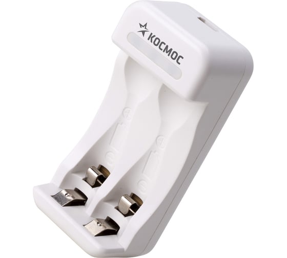 Зарядное устройство КОСМОС 1-2 AA/AAA питание от USB шнура KOC801USB