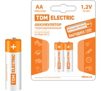 Аккумулятор TDM AA-2300 mAh Ni-MH BP-2 SQ1702-0070