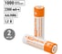 Аккумулятор TDM ELECTRIC AA-2300 mAh Ni-MH BP-2 SQ1702-0070 2