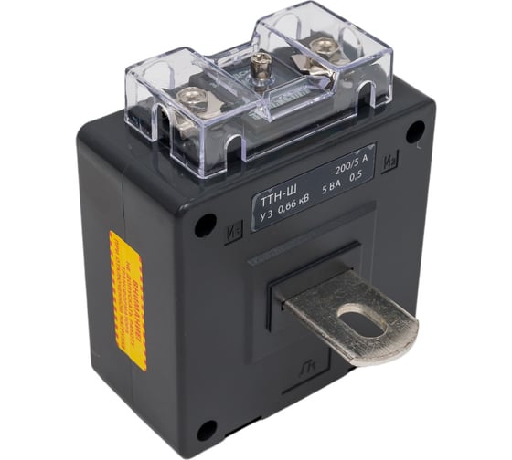 Трансформатор тока TDM ELECTRIC ТТН-Ш 200/5- 5VA/0,5-Р SQ1101-1016