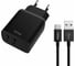 Сетевое зарядное устройство TFN 2 USB RAPID 2.4A + кабель TypeC, черный TFN-WCRPD12W2U03 1