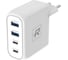 Адаптер/блок питания ROBITON CHARGER100-2U2CW GAN 100Вт 5000мА 2-USB/2-Type C BL1 19816 1