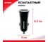 USB зарядное устройство Zipower 1 USB 5В/2,4A, 12Вт, 6см, черный PM6681 8