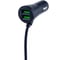 USB зарядное устройство Zipower с удлинителем, QC3.0 5В/3,1А, 3 USB 5В/4,8A, 40Вт, 1,8м PM6672 3
