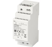 Блок питания на DIN рейку ELCOMTECH AC/DC 24W вход 100-240V,выход 12V 2A ADHDR-30-12 УТ-00035145