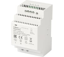 Блок питания на DIN рейку ELCOMTECH AC/DC 54W вход 100-240V выход 12V 4.5A ADHDR-60-12 УТ-00035147