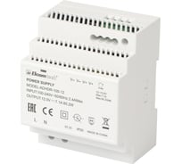 Блок питания на DIN рейку ELCOMTECH AC/DC 85W вход 100-240V,выход 12V 7,1A ADHDR-100-12 УТ-00038955