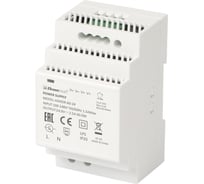 Блок питания на DIN рейку ELCOMTECH AC/DC 60W вход 100-240V, выход 24V 2,5А ADHDR-60-24 УТ-00035148