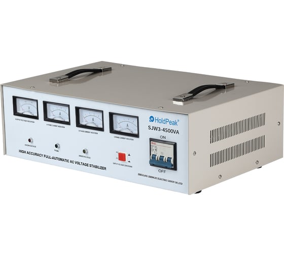Трехфазный стабилизатор напряжения HoldPeak SJW-4500VA 1