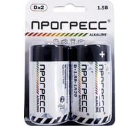 Элемент питания Прогресс LR20 2/card 1702