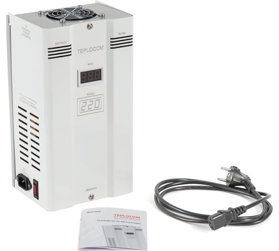 Фазоинверторный стабилизатор  для бытовой техники TEPLOCOM ST-1500 Invertor 689