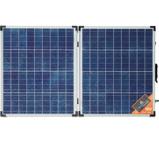Складная солнечная панель WOODLAND Sun House 100W 0071419
