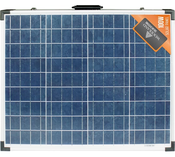 Складная солнечная панель WOODLAND Sun House 100W 0071419