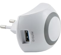 Сетевое зарядное устройство Red Line 2 USB (модель NT-3), 2.1A белый, УТ000017918