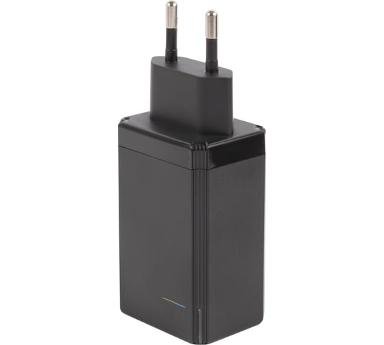Сетевое зарядное устройство Red Line USB + 2 Type-C (PD-80), 5A, QC4.0 + PD65, черный, УТ000026764