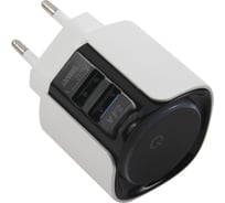 Сетевое зарядное устройство 2 USB (модель NT-4), 2.4A белый, Red Line УТ000017919