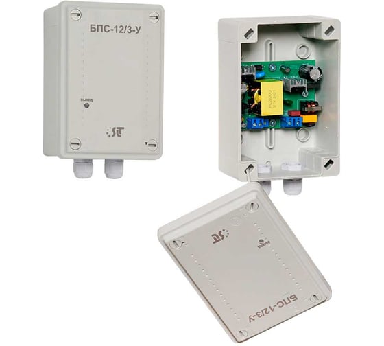 Блок питания стабилизированный уличный SLT БПС-12/3-У 11260 1