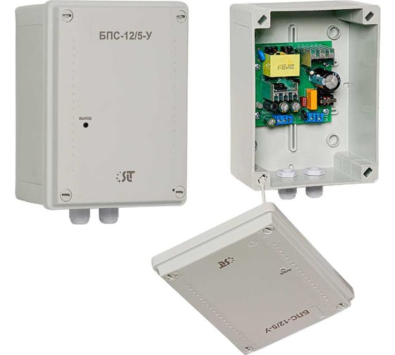 Блок питания стабилизированный уличный SLT БПС-12/5-У IP56 11261 1