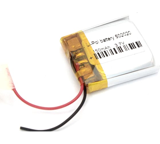 Аккумулятор Amperin Li-Pol батарея 5*20*20мм 2pin 3.7V/150mAh 79634 1