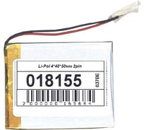 Аккумулятор Amperin Li-Pol батарея 4*40*50мм 2pin 3.7V/550mAh 18155