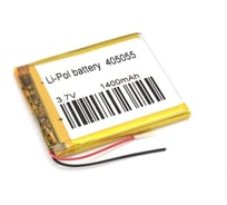 Аккумулятор Amperin Li-Pol батарея 4*50*52мм 2pin 3,7V 1000mAh 80505