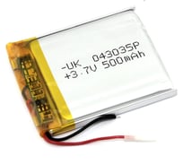 Аккумулятор Amperin Li-Pol батарея 4*30*35мм 2pin 3.7V/500mAh 86262