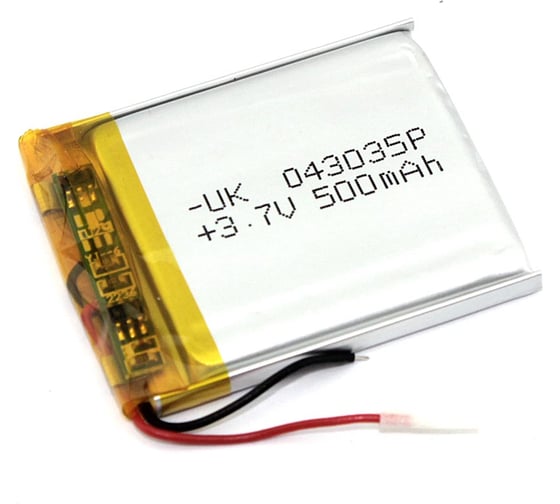 Аккумулятор Amperin Li-Pol батарея 4*30*35мм 2pin 3.7V/500mAh 86262 1