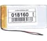 Аккумулятор Amperin Li-Pol батарея 4*36*63мм 2pin 3.7V/800mAh 18160 1