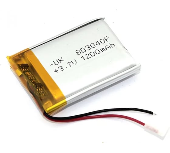 Аккумулятор Amperin Li-Pol батарея 8*30*40мм 2pin 3.7V/1200mAh 86290 1