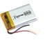Аккумулятор Amperin Li-Pol батарея 5.5*25*35мм 2pin 3.7V/500mAh 108378 1