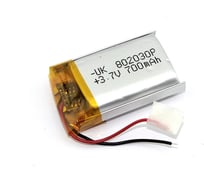 Аккумулятор Amperin Li-Pol батарея 8*20*30мм 2pin 3.7V/700mAh 86287
