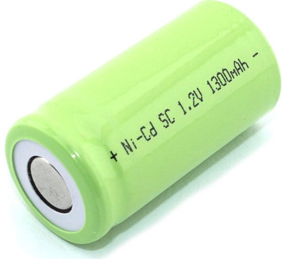 Аккумулятор Amperin Ni-Cd SC 1.2V 1300mAh 94933 1