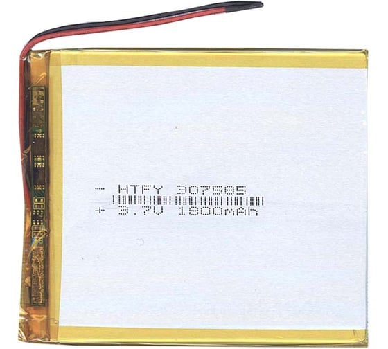 Аккумулятор Li-Pol (батарея) Amperin 3*75*85мм 2pin 3.7V/1800mAh 17266 1